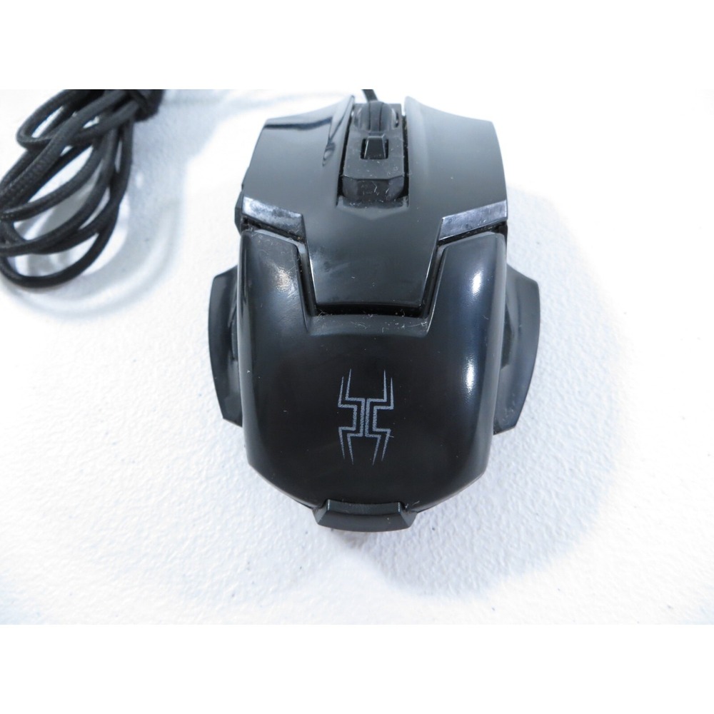 BlackWeb Gaming Mouse RGB Color Changing Programmable‎ Buttons TESTED WORKING - Picture 3 of 6
